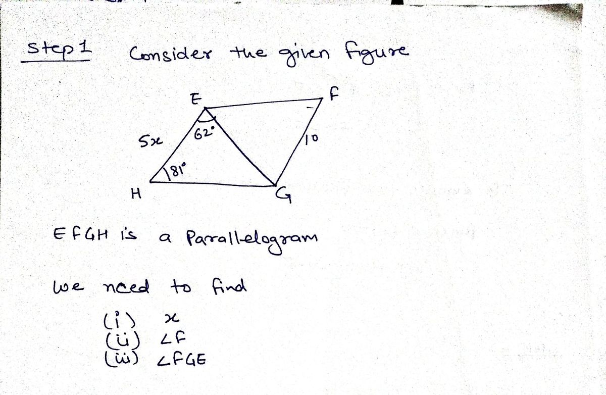 Geometry homework question answer, step 1, image 1